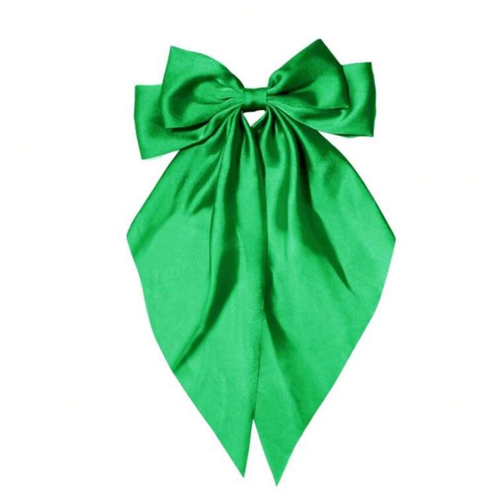 Elegant Green Bow